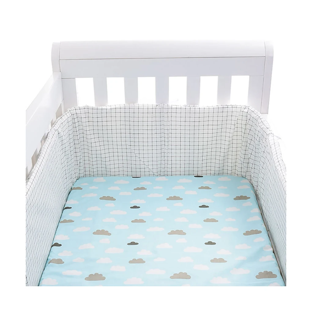Cushion Bumper No Falling Protective Function Anti-collision Guard Washable Shockproof Infant Accessories Cloth Bumpers