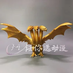 17CM Godzilla: King of the Monsters 3 Head King Ghidorah Dragon PVC Action Figure Collection Toy