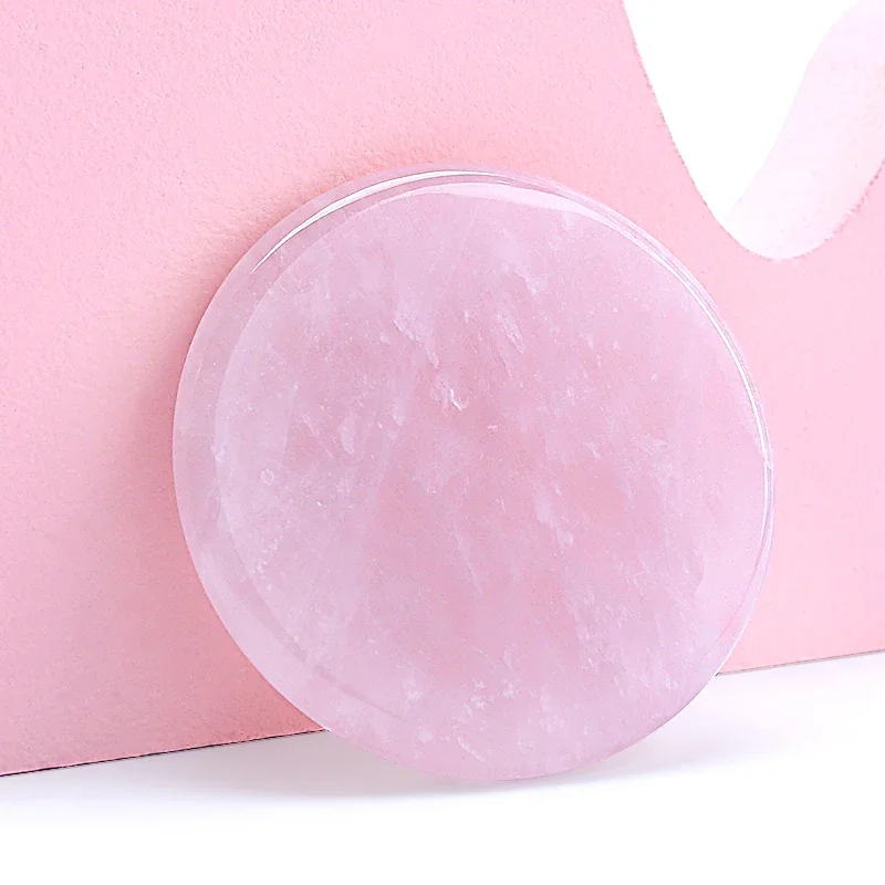 Kleber Palette Wimpern Extensions Rosa Grün Jade Stein Wiederverwendbare Falsche Wimpern Selbstklebende Palette Pad Halter Make-Up Zubehör