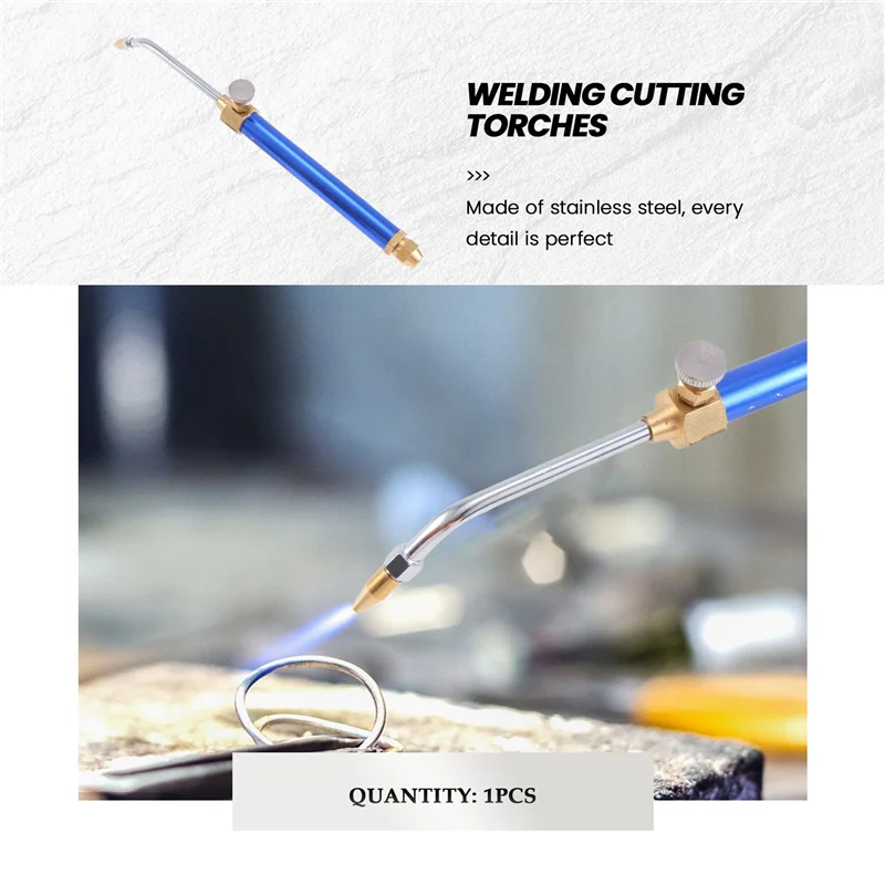 AT59 Brass Welding Torch, Gold Gas Cutting Torch, Burn Pipe