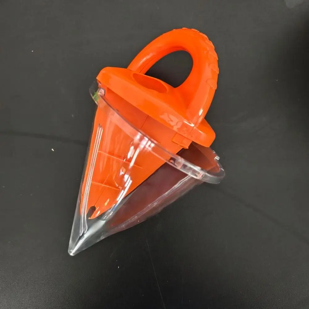 Imbuto per troppopieno estivo Giocattoli Imbuto per spostamento portatile Filtro per sabbia da spiaggia Giocattolo Kit di sabbia per scavo in plastica multifunzionale Artigianato