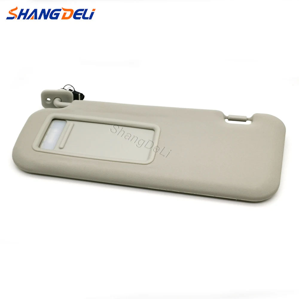 

1PC Car Interior Sun Visor With Light With Coil Left Driver Side For Mazda 2010-2013 Mazda 3 Car Accessories