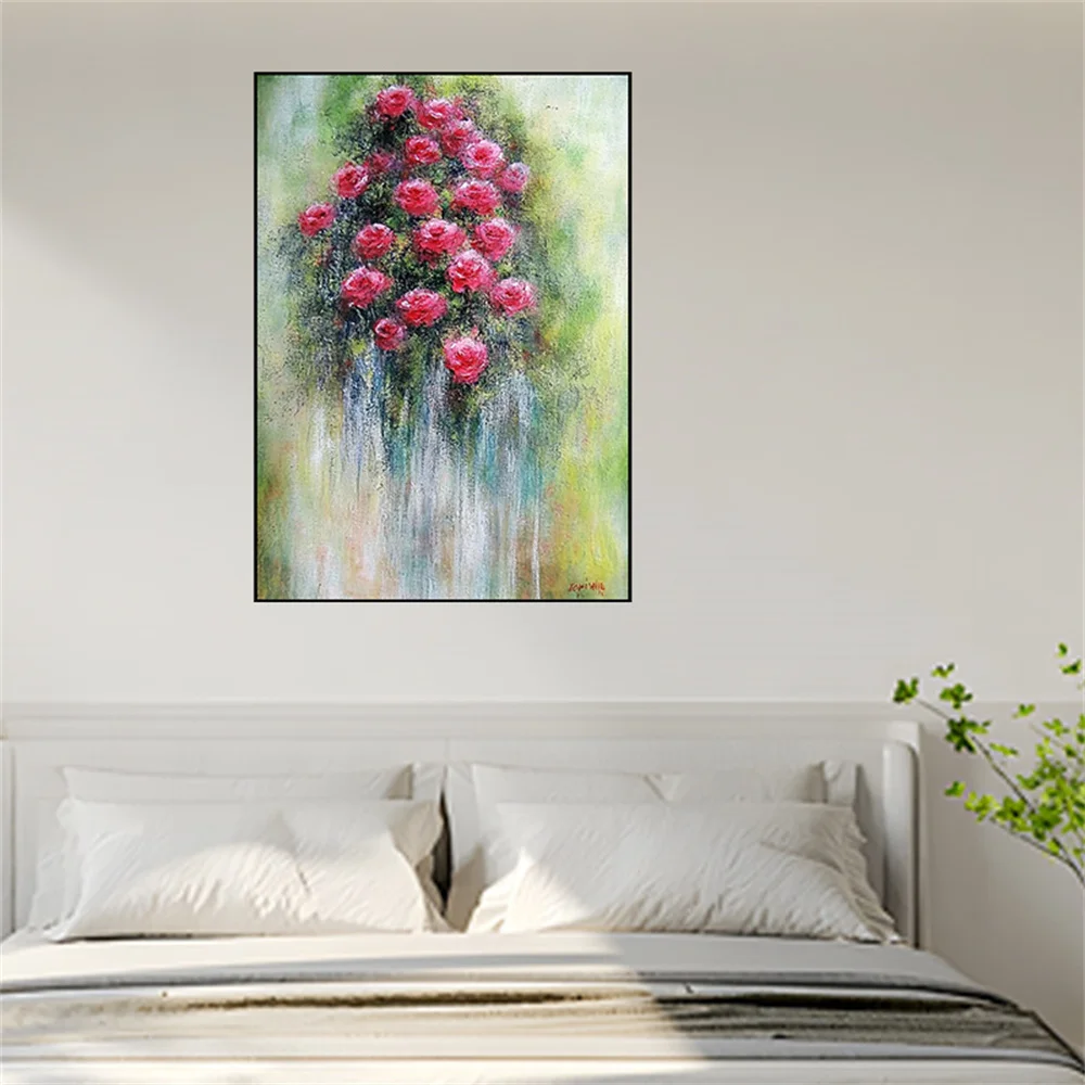 

High Quality 100% Handmade Animal Oil Paintings On Canvas Wall Art For Living Room Modern Color Painting Decor Home Hang Artwork