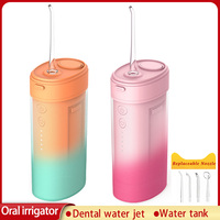 Xiaomi Teeth Oral Irrigator Portable Water Flosser Stain Remover Waterproof Teeth Cleaner Flusher Replace Nozzle Water Tank New