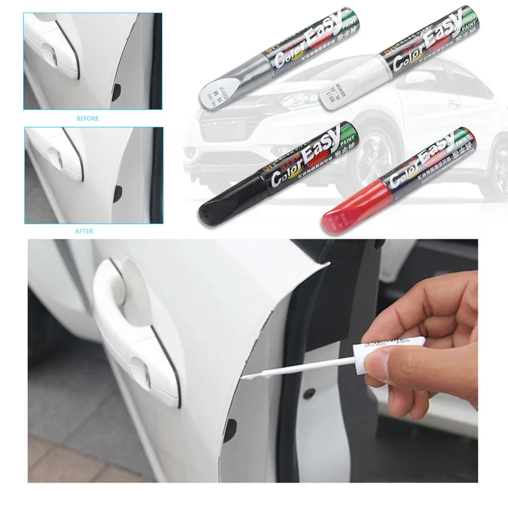 Professional Car Paint Scratches Repair Pen 12ML Universal Waterproof Automobiles Paint Coat Repair Scratch Car Accessories