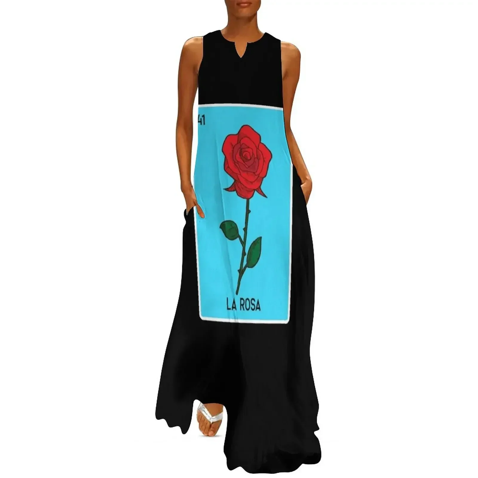 

La Rosa Lottery Gift - Mexican Lottery La Rosa Long Dress birthday dress Dress