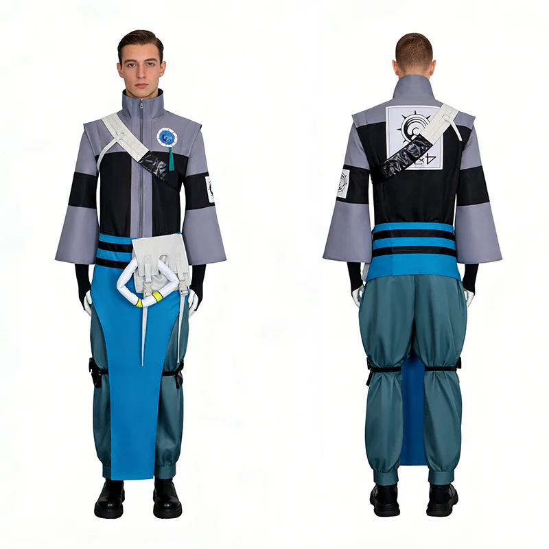 

2026 New Anime Gachiakuta Zanka Nijiku Cosplay Costume Set Anime Style Battle Attire Disguise Role Playing Halloween Costume