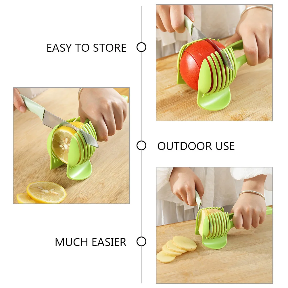 

Fruit Slicer Cutter Kitchen Vegetable Slicing Tool For Tomato Lemon Egg Potato Diy Food Slicer Creative Kitchen Gadget