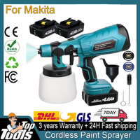 1000ML Cordless Paint Sprayer Electric For Makita 18V Rechargeable Battery Paint Gun Spray For Wall Coating For Makita Atomizer
