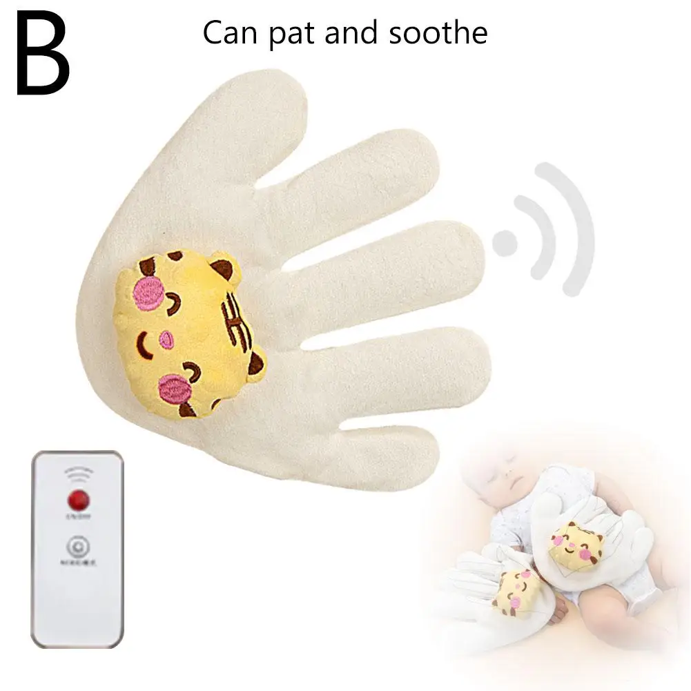 Babies Soothes Cute Cartoon Design Hand Pillow Prevent Startles And Promotes Sleep For Girls Boys T7l2