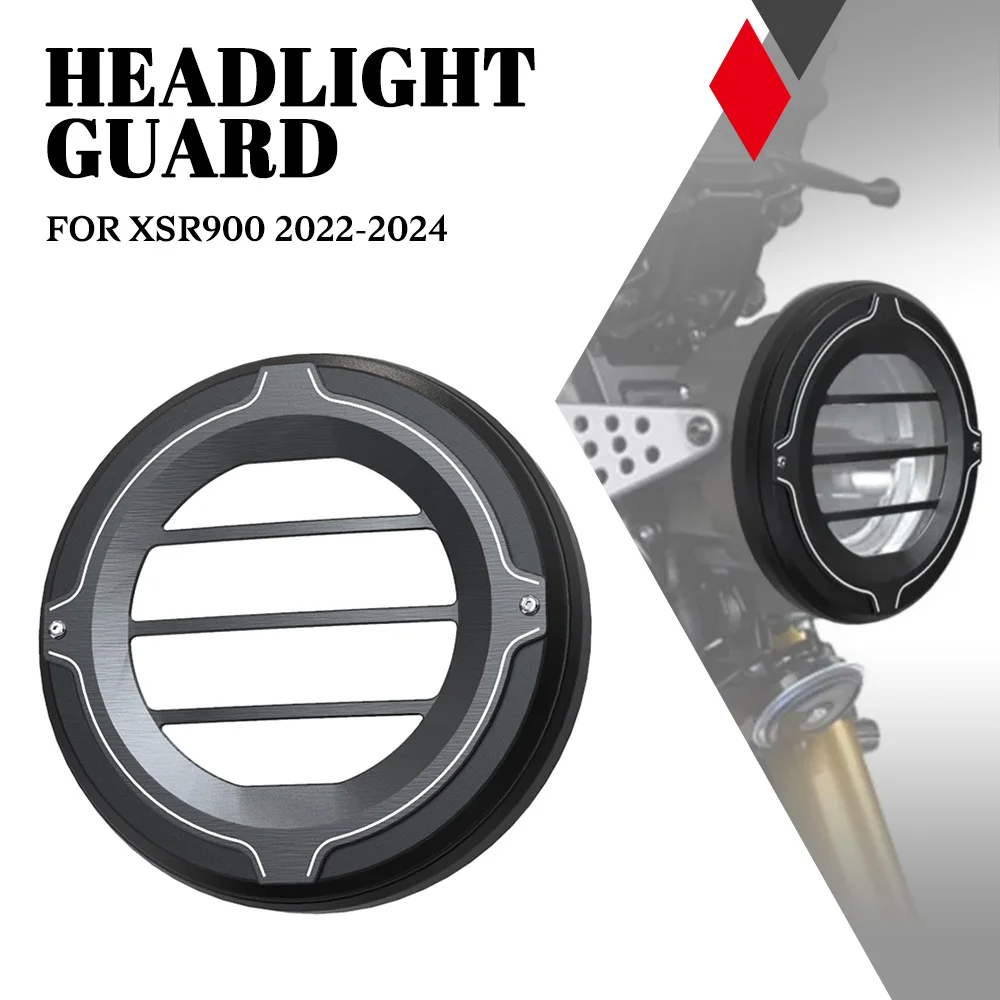

Motorcycle Headlight Protector Cover For Yamaha XSR 700 XSR700 XTribute XSR 900 2022-2023-2024 Headlight Grill Guard Light Cowl
