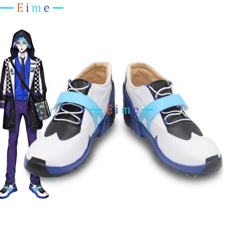 

IDIA Cosplay Shoes Anime Accessories Twisted Wonderland Cosplay Props Halloween Carnival Boots PU Leather Shoes Custom Made