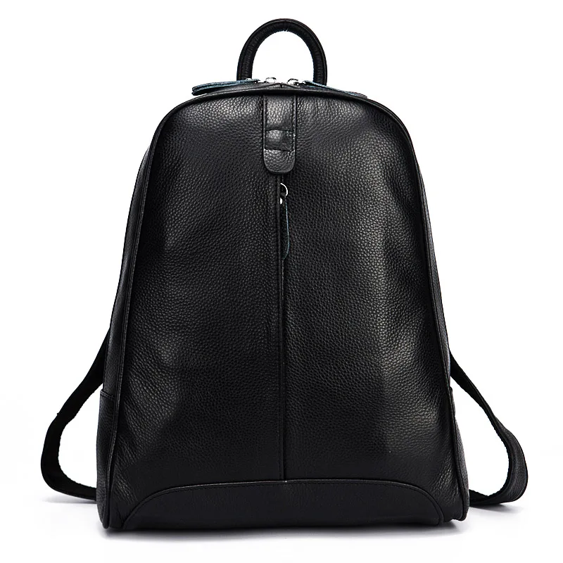 Zency Weicher, modischer Damen-Rucksack aus echtem Leder, mittelgroßer Reiserucksack, Tasche, Adrette, Laptop-Rucksack 8