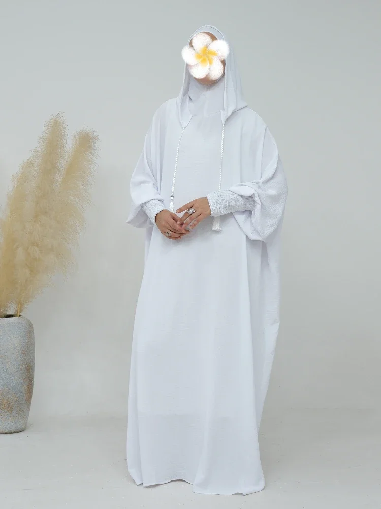 Eid Moslim Jurk Voor Vrouwen Eid Abaya Morocco Ramadan Jilbab Gebedsjurken Met Capuchon Vestido Kaftan Islam Dubai Arab Lange Gewaad 2024