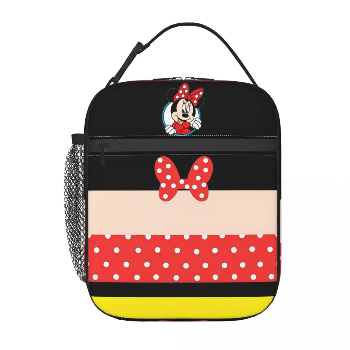 Minnie Mouse Gifts for Girl Kids Lunch Bag Accessories Storage Food Box INS Trendy Cooler Thermal Lunch Box For School