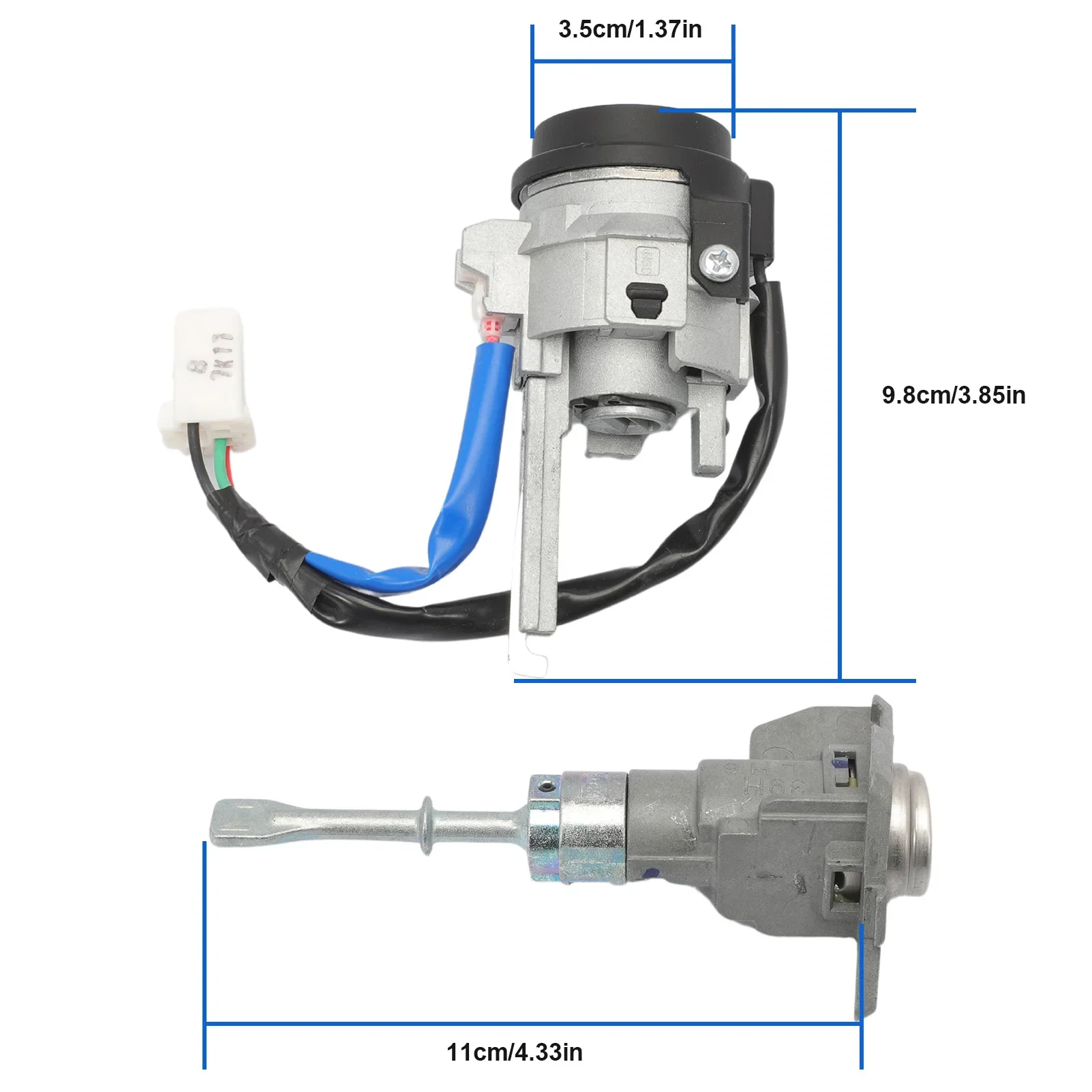 Zestaw cylindrów pełnego zamka samochodowego do Hyundai Elantra 2011-2015 1.8L 2.0L 81970-3XA00 81910-3XA00