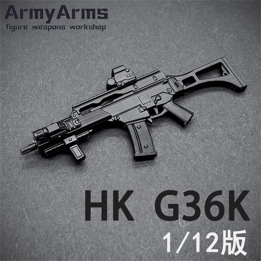 

Snail ArmyArms 1/12 Doll Soldier About 5.5cm HK G36K Rifle Assembly Not Launch 6" Model Toy Gift In Stock