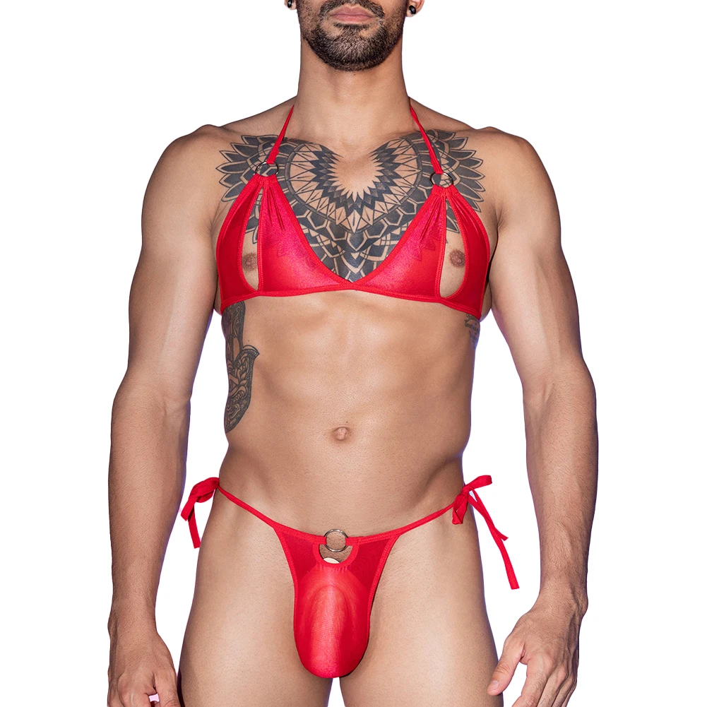 

For Men For Night Thongs Underwear Pouch Panties Night Suitable For All Seasons Breathable High Stretch Nightwear