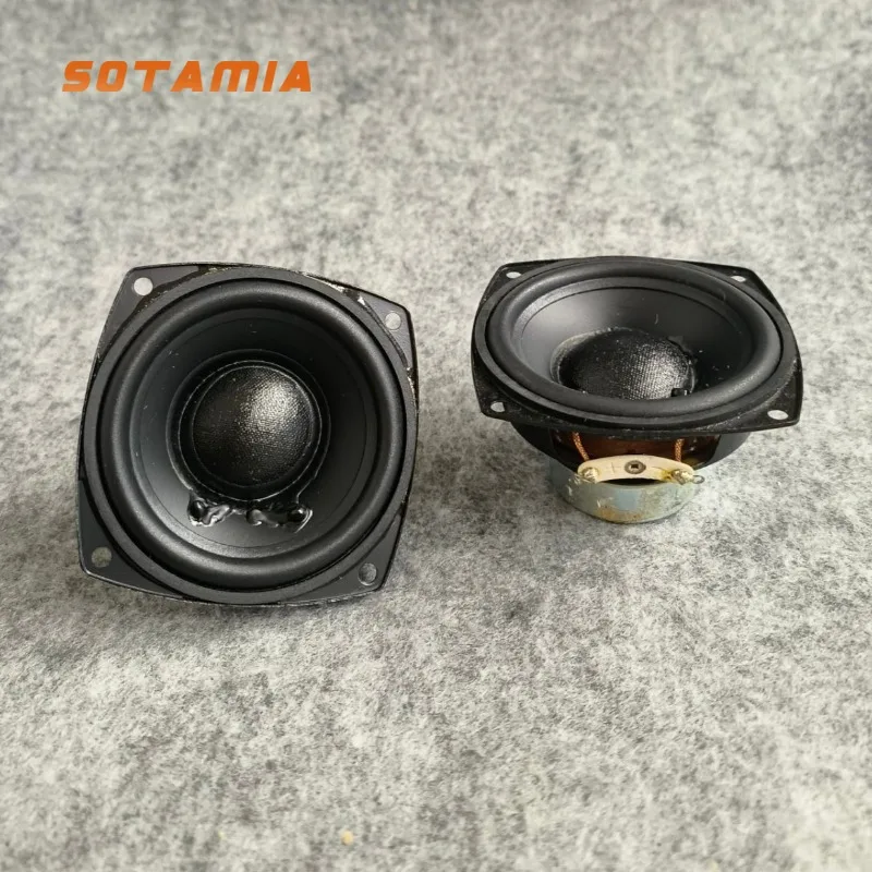 SOTAMIA 2Pcs 2.5 Inch Full Range HIFI Speaker Audio 8 Ohm 20W Sound Speaker Power Loudspeaker Home Theater Sound System