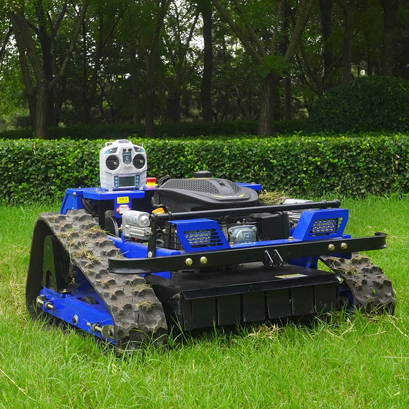 تخصيص محرك العشب AWY550 550 مللي متر قطع قابل للتعديل حديقة التقطيع العشب روبوت صفر بدوره جزازة العشب مع البنزين