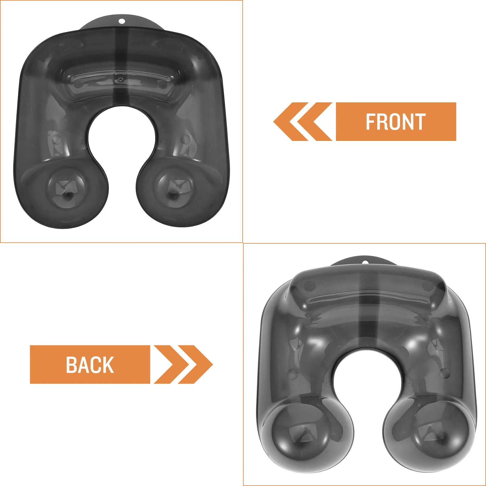 

Dyeing Shoulder Rest Reusable Hair Coloring Neck Tray For Salon Home Portable Shampoo Bowl Hair Styling Perming Tray