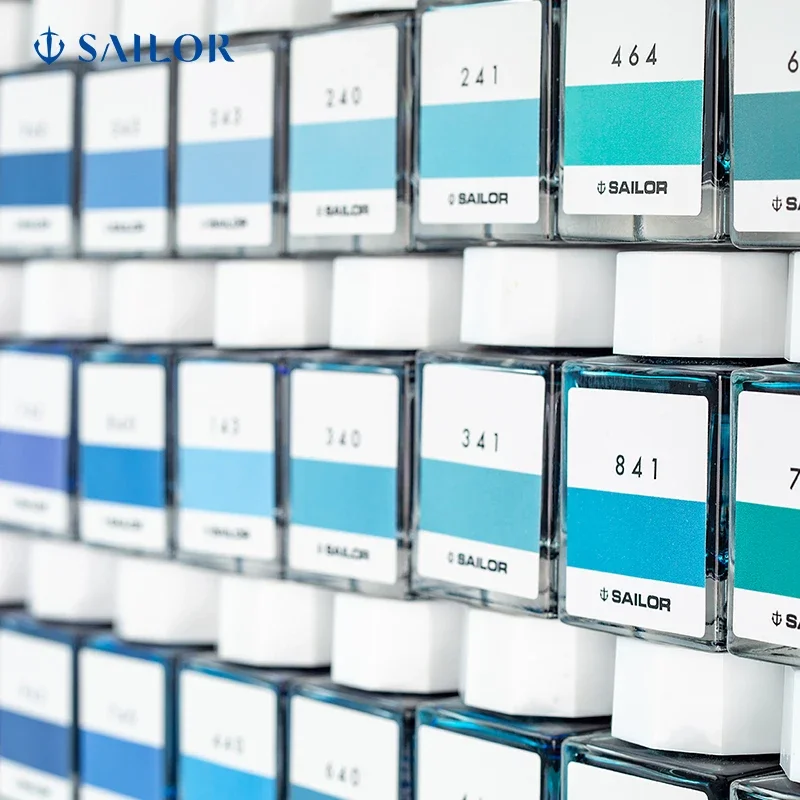 

Original SAILOR 1210 Workshop 100 Colors Ink Season 2 Dye Color Ink 20ml Pen Japan Original Fountain Ink 20ml Journal
