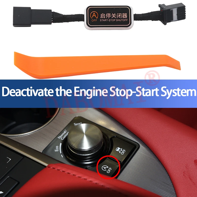 

Car Automatic Stop Start Engine System Off Cable Plug and Play Eliminator for Lexus RX AL20 RX350 RX450h RX350L RX350 2016-2022