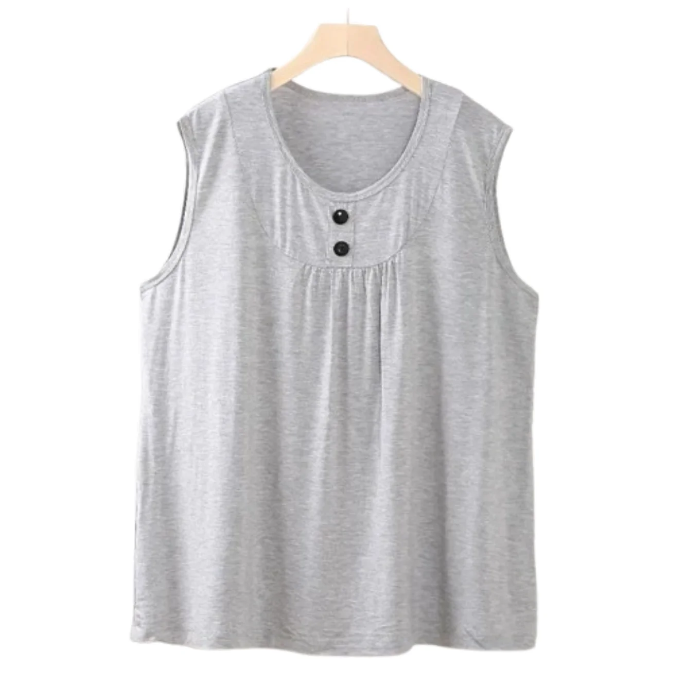 

Women Summer Loose Vest Top Modal Casual Tank Tops T-Shirt Sleeveless Soft Shirt Blouse Tops Female Plus Size 2X 3X