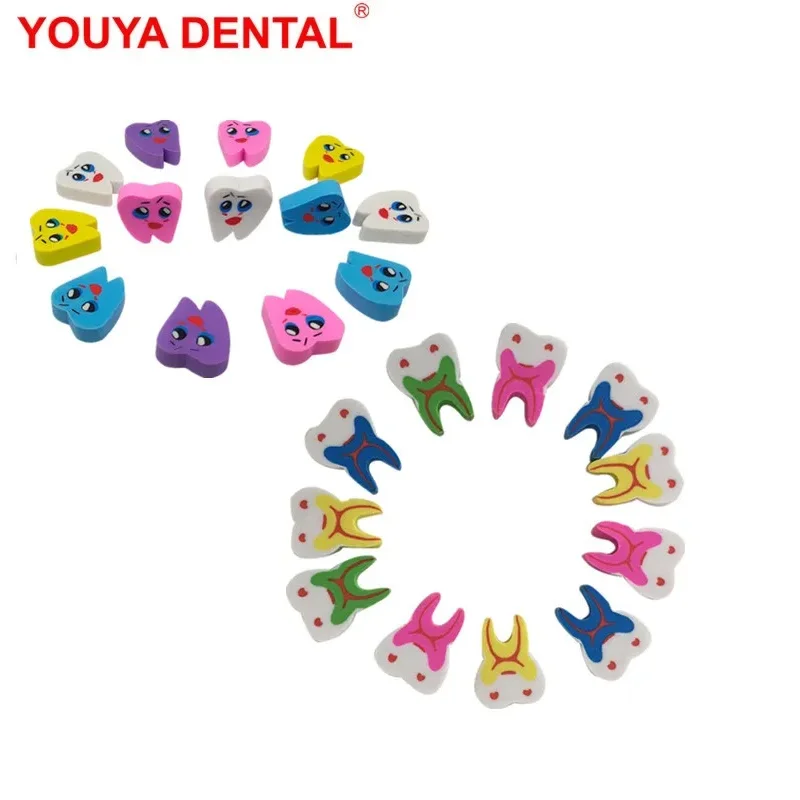 

Cartoon Dentistry Accessories Gift Dental Dentist Gifts Mini Pencil Eraser Rubber Novelty Kids Student Children Kawaii Erasers