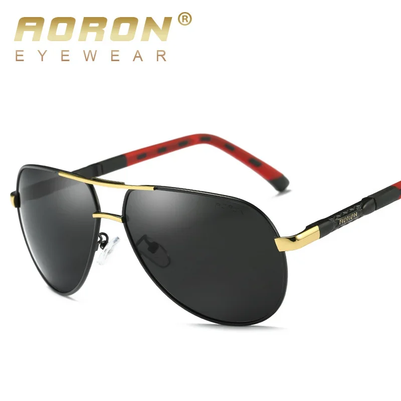 new men's polarizing sunglasses color film polarizing glasses sunglasses driving glasses 8725