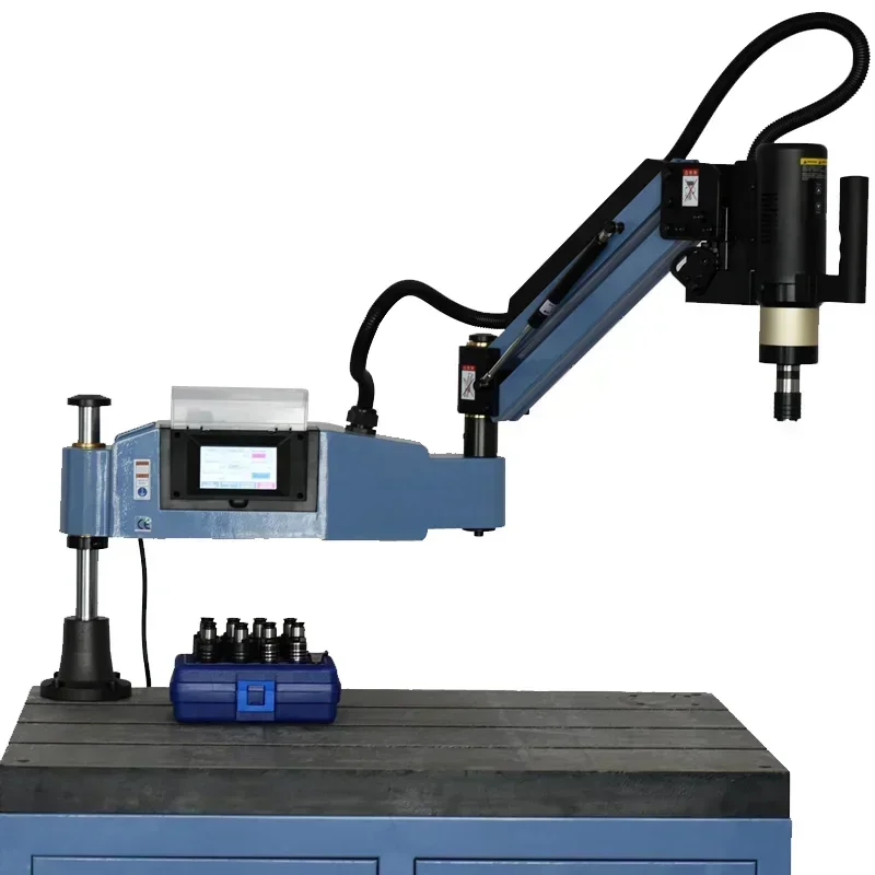 375 RPM CNC 220 V M3-M16 Elektrische Tikken Machine Threading Machine Tikken Arm Tapper
