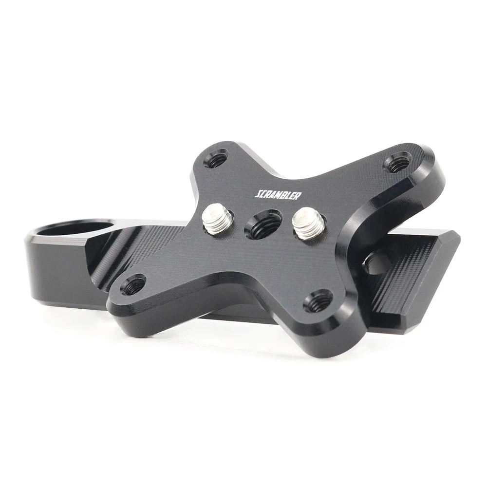 

For Ducati Monster Scrambler Aprilia RSV Tuono Caponord Pegaso MV Agusta Brutale GPS Handlebar Clamp Navigation Mount Bracket