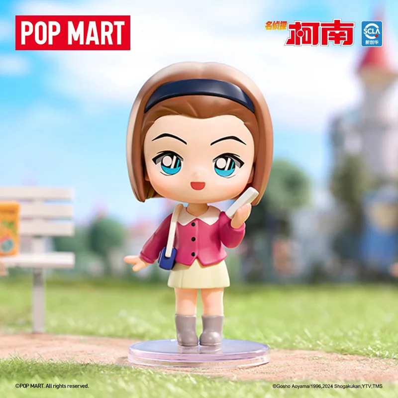 POP MART DETECTIVE CONAN CARNIVAL Action Figures Toys Mori Ran Kudo Shinichi Kid Phantom Thief Suzuki Haibara Ai Anime Figures