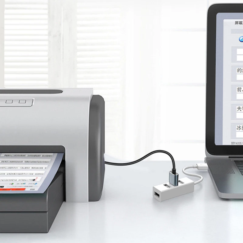 1PCS USB Hub USB Separatoren High Speed 4-port USB Expander Power Hub Adapter PC Laptop Zubehör