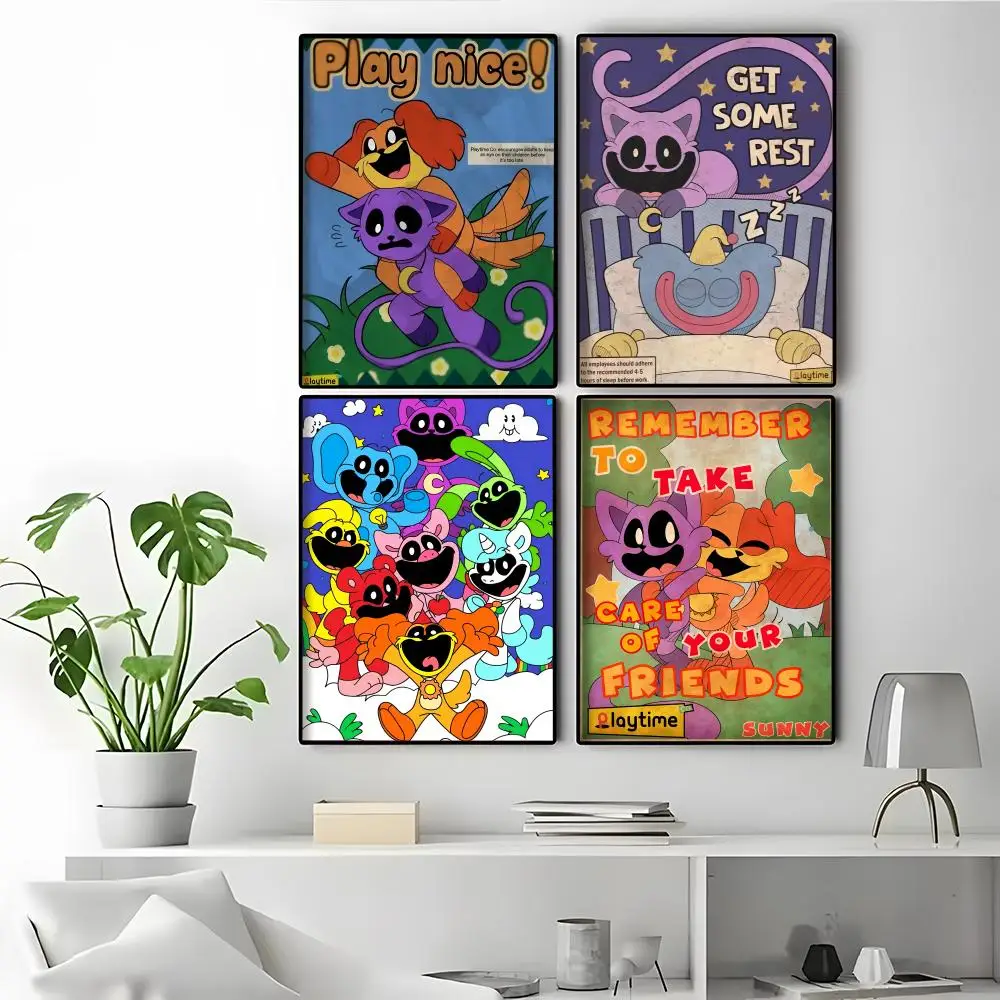 Critters C-CATNAP DOGDAY Poster HD Durable PVC Wall Art - Waterproof Thickened For Home Hotel Bedroom