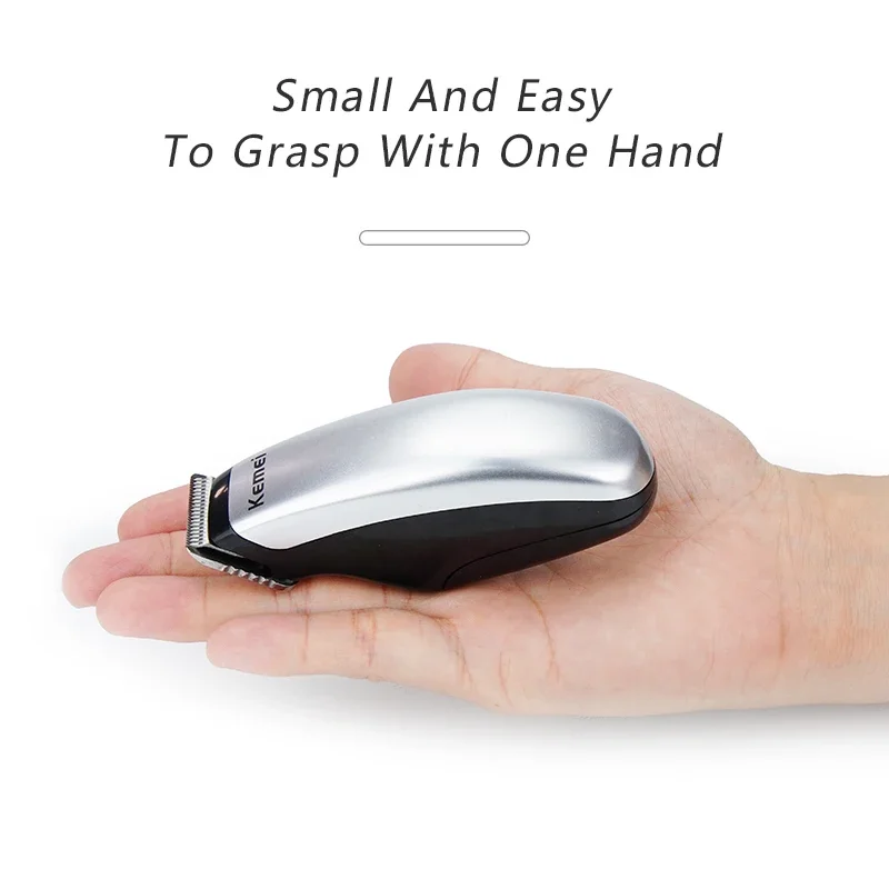 Kemei 36D Portable Hair Trimmer - Fast Wireless Men's Razor for Home Barber Haircuts