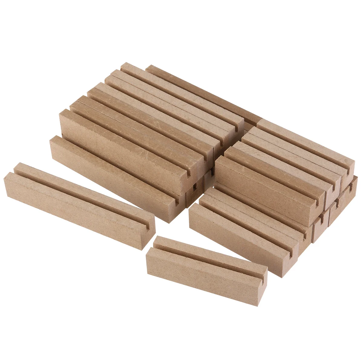 

20pcs Wooden Numbers 1-20 Natural Table Number Holder With Base For Wedding Seating Assignment Table Stands Kitchen Bar Supplies