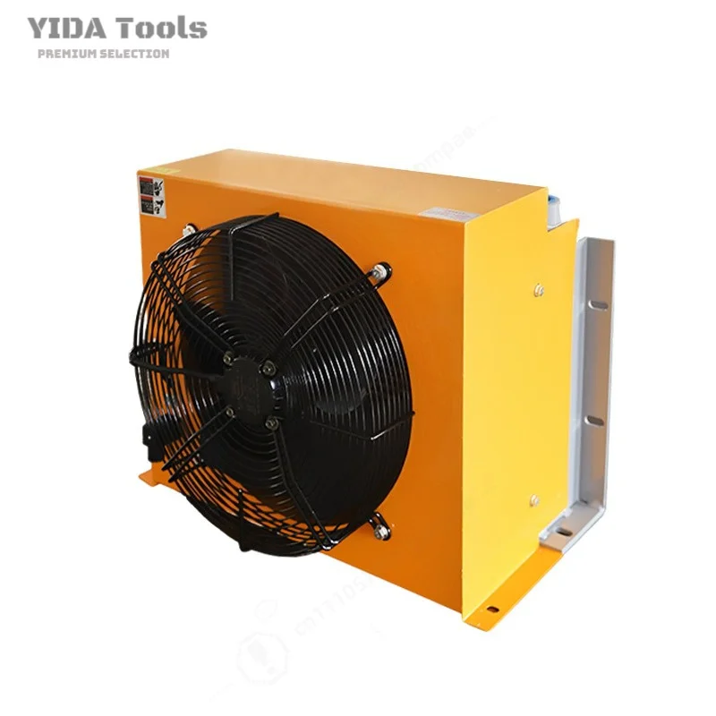 AH1490T Air Cooled Hydraulic Oil Cooler 12V 24V 380V Efficient Cooling For Excavator Agricultural Hydraulic Station