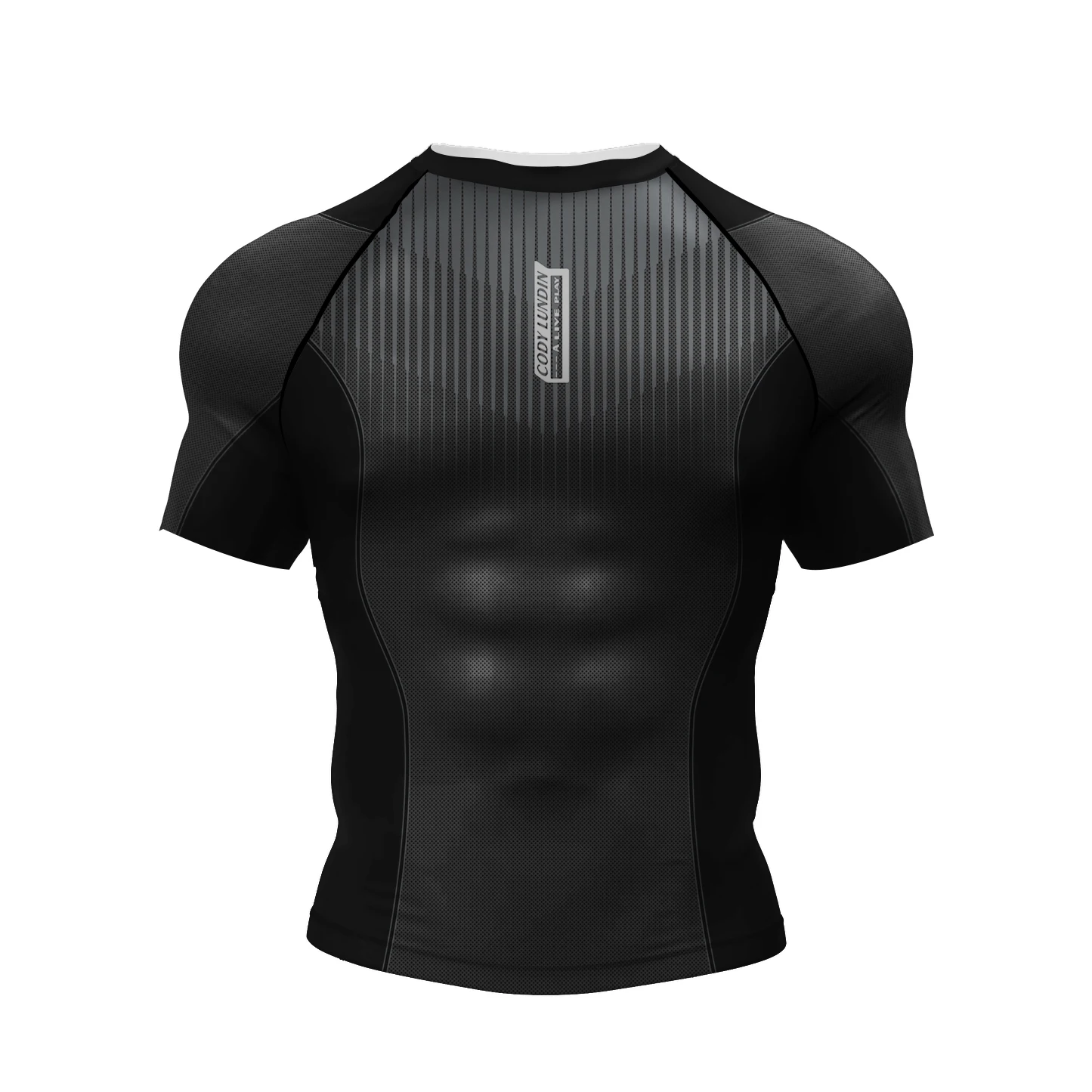 Camisetas de entrenamiento para hombre, camisa de manga raglán con bloque de color, informal, de retazos, para natación, Surf y Rashguard