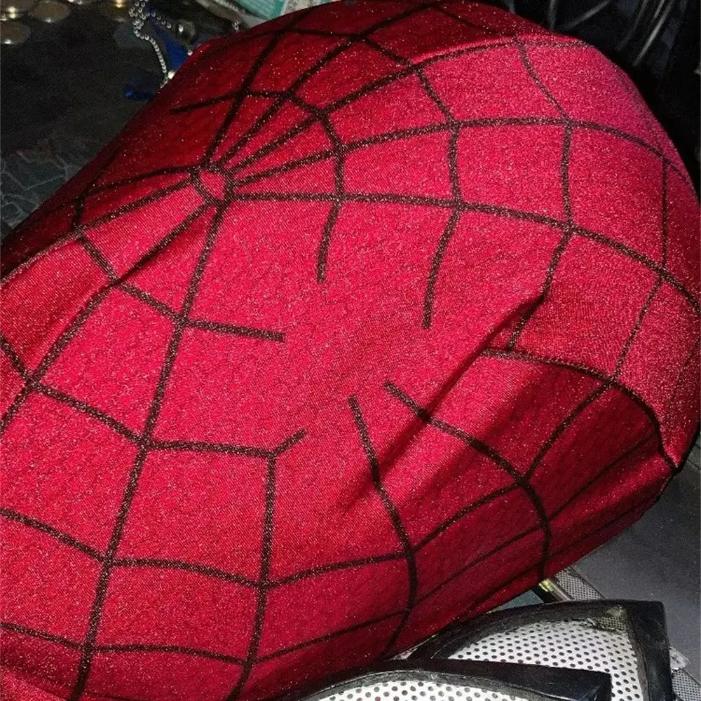Spider-Man 2 Mask Fabric Accessories, Eyes/Mask (Without Shell), Superhero Cos Costume Headgear (Strips/Print Version)