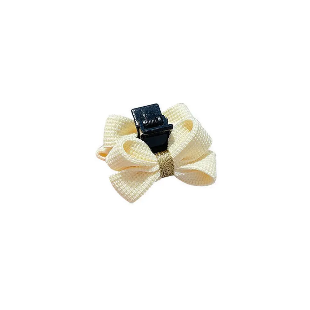 

All-match Korean Style Hair Accessories Bow Hair Claw Grosgrain Bow Hairpin Chlidren's Hair Clip Bowknot Hair Holder