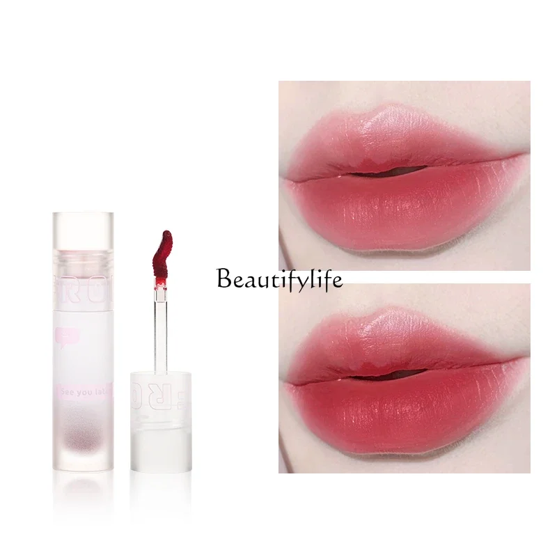 Water Mist Lip Lacquer Water Light Velvet Matte Finish Lipstick Lip Gloss