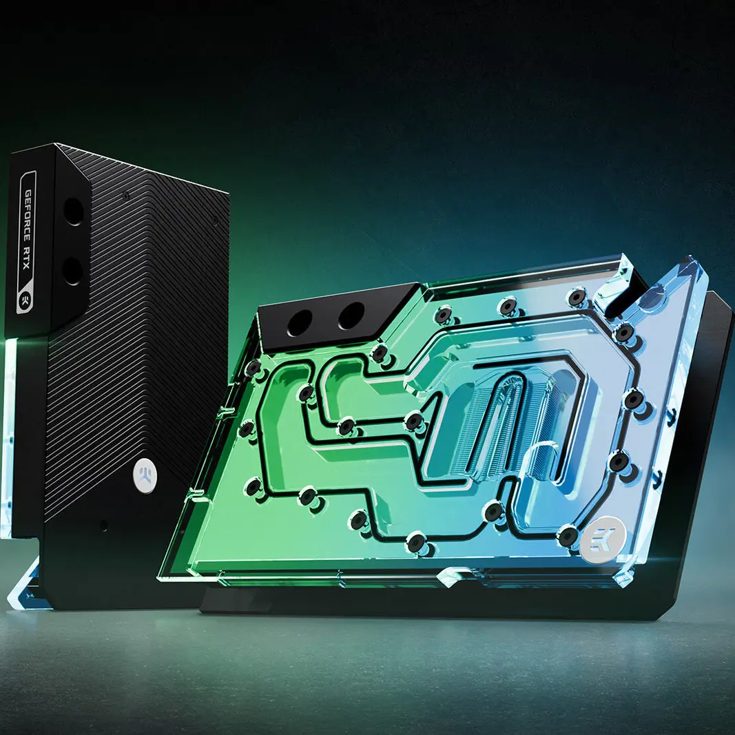 EK-Quantum Vector ³ EK NVIDIA 5090FE public graphics card water cooling head, split heat dissipation