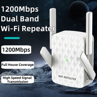 1200Mbps Wireless Wifi Extender Wifi Repeater/Router Dual Band 2.4&5.8Ghz Wi Fi 4 Antenna Booster Long Range Signal Access Ampl