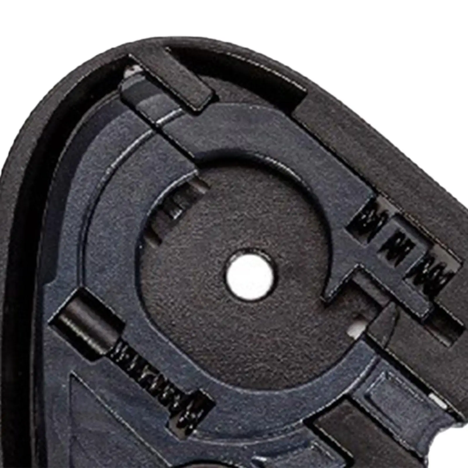 PC Polycarbonate Open Face Helmet Base Visor Fixing Plate Motorcycle Helmet Accessory for SHAFT SM523