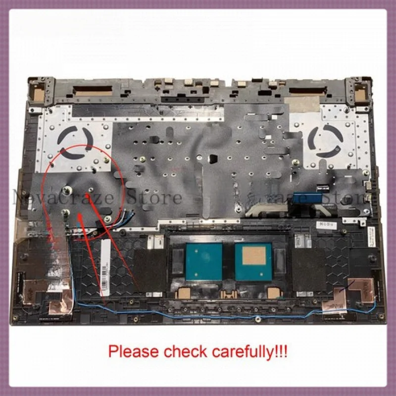 FOR  ROG Strix Scar 17 G733 G733Q G733QR (2022) Palmrest with Backlit Keyboard