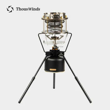 Thous Winds 파이어휠 히터, 캠핑 가스 스토브, 야외 부탄 히터, 다기능 하이킹 요리 스토브, 캠핑 용품, TW1018