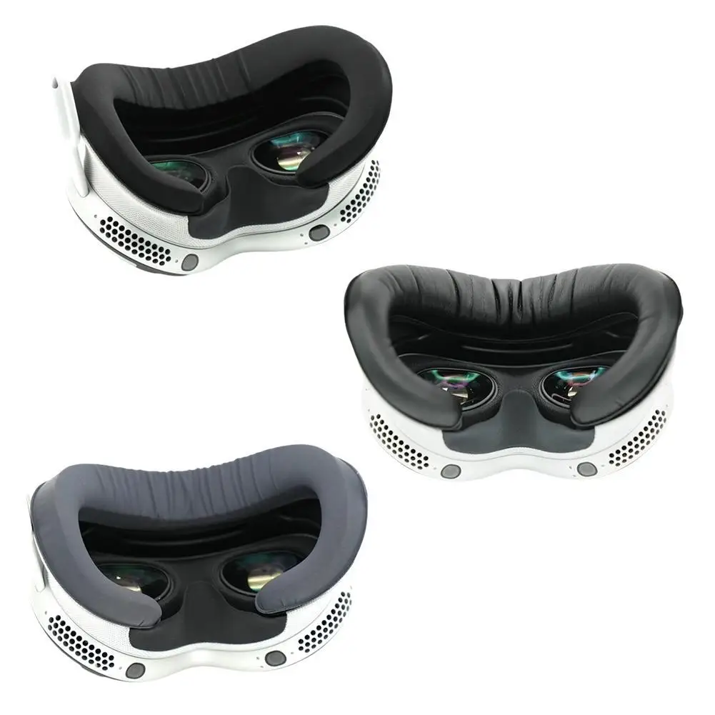 VR Ice Silk/PU Leather Replacement Mask For Apple Vision Pro Widened And Thickened To Increase Contact Reduce Pressure