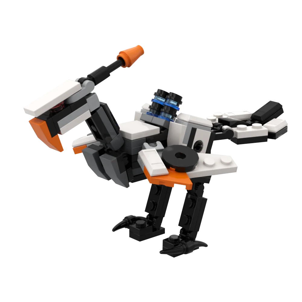 Long Legged Mecha Monster Building Block Set, Ação Personagem, Bricks Brinquedos, Jogo, Zero Dawn, MOC Horizontes, Presente das crianças