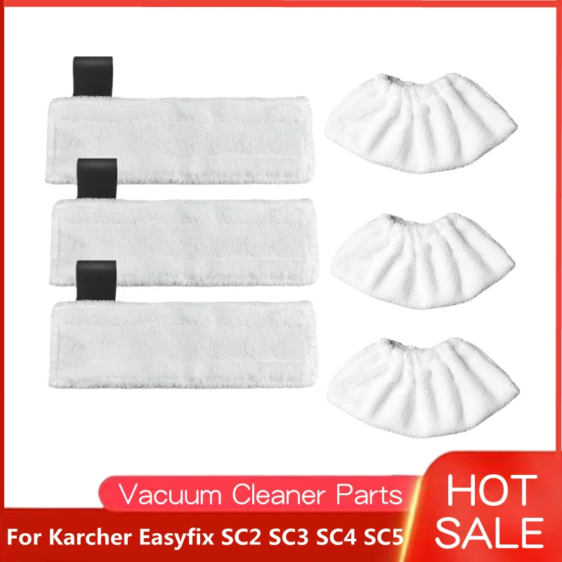 Steam Mop Cloth Rags for Karcher Easyfix SC2 SC3 SC4 SC5 Replacement Microfiber Cleaning Pad Cover Steam Cleaner Accessories